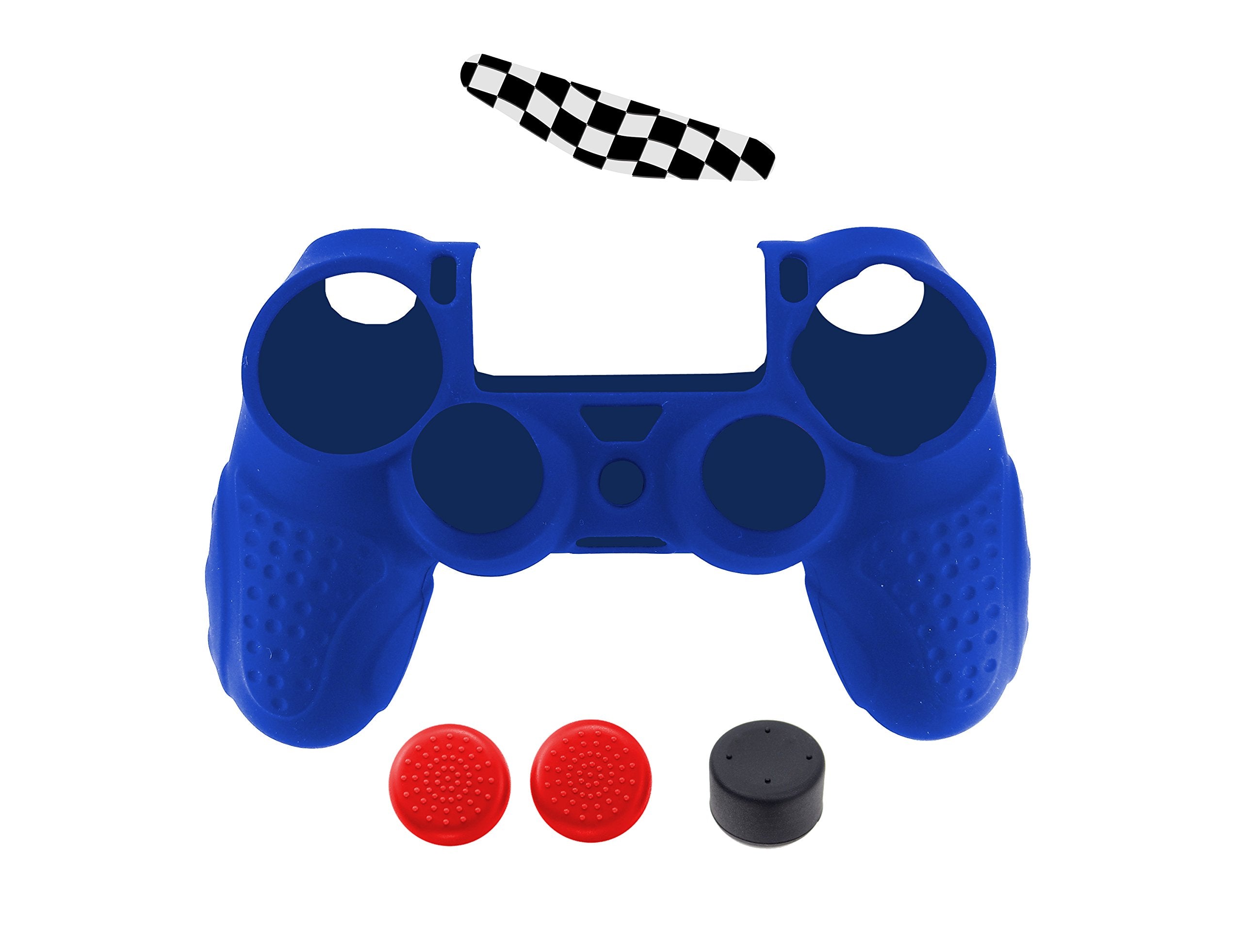 Subsonic - Protector Suave De Silicon Para Mando, Color Azul ( PS4 - ) Subsonic - Protector Suave De Silicon Para Mando, Color Azul ( PS4 - )
